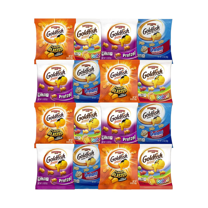 Goldfish Crackers Variety Pack, 1 Oz, 30 Count
