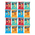 Popped Corn Snacks Gluten Free Chips, Ketle Corn, Spicy Queso, Sea Salt, White Cheddar, 1 Oz, 7 Count