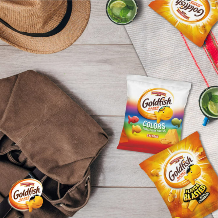 Goldfish Crackers Variety Pack, 1 Oz, 15 Count