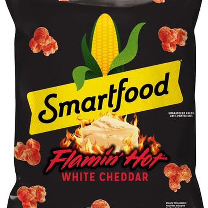 Popcorn, Flamin' Hot White Cheddar, 2 Oz, 028400328753