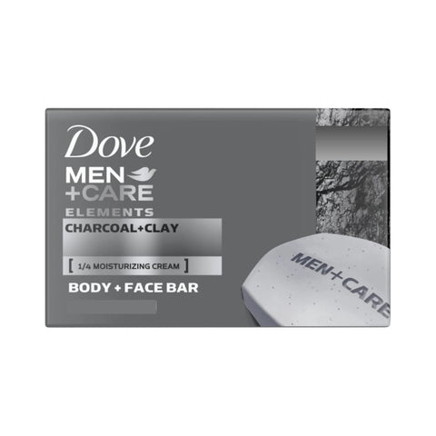 Body and Face Bar, Men Care, Charcoal and Clay, 3.75 Oz, 3 Bars