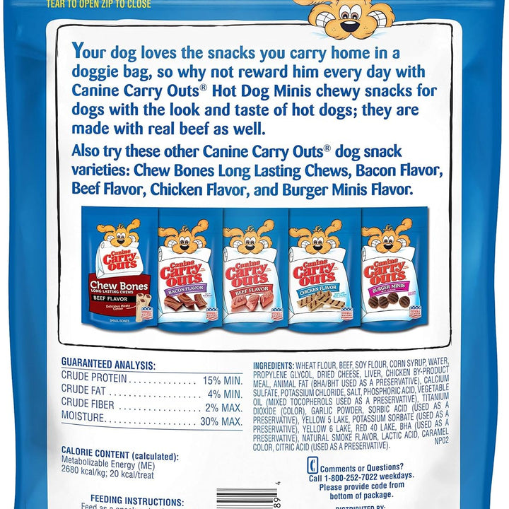 Hot Dog Minis, 25 Ounce Bag