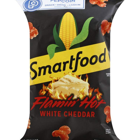 Popcorn, Flamin' Hot White Cheddar, 2 Oz, 028400328753