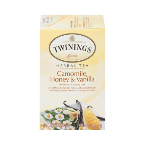 Camomile, Honey & Vanilla Herbal Tea Bags, 1.13 Oz, 2 Boxes