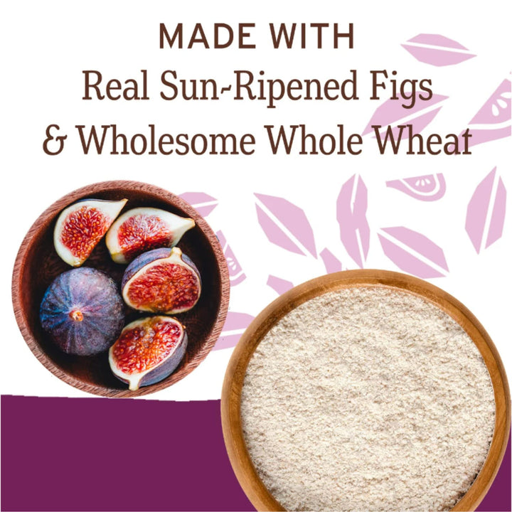 Whole Wheat Fig Bars, Original, Real Fruit, Vegan, Non-Gmo, Snack Bar, 6 Twin Packs, 12 Oz, 2 Boxes